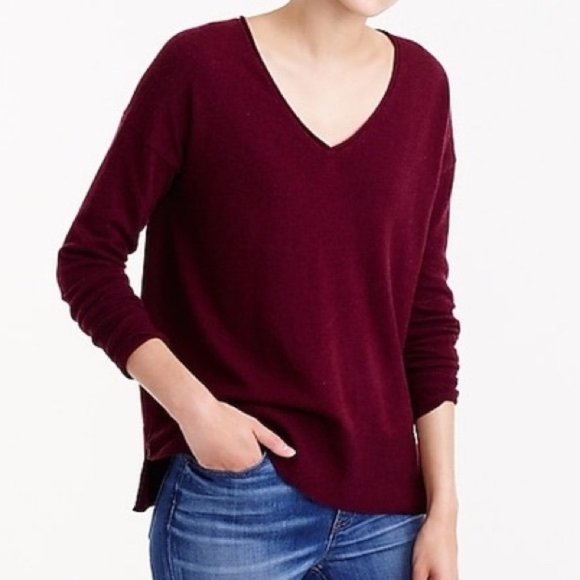 J. Crew Sweaters J Crew Vneck Swing Sweater Poshmark